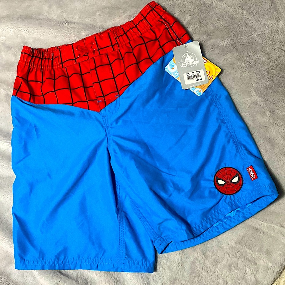NEW Disney Marvel Spider-Man Swim Shorts / Trunks